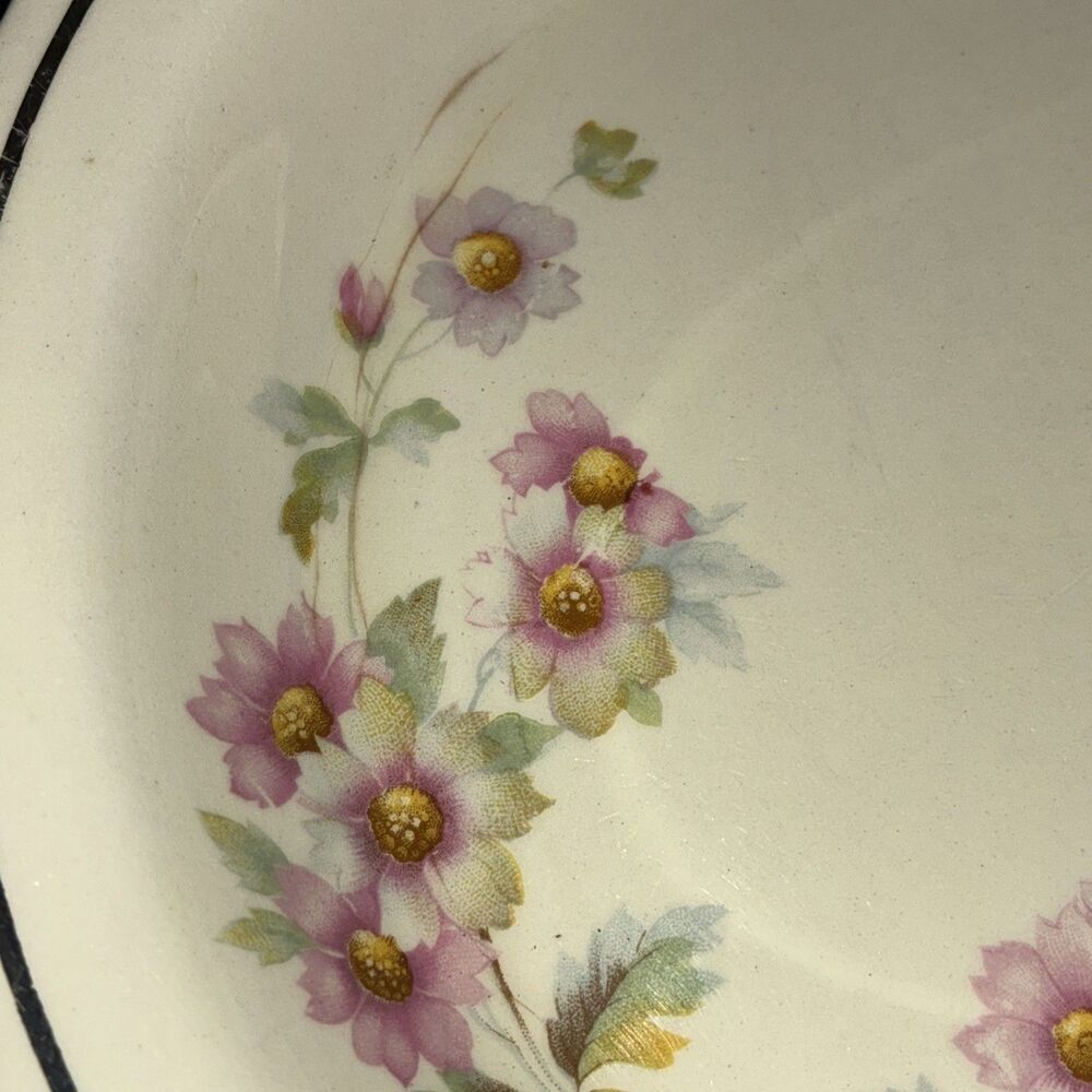 Homer Laughlin Oven Serve Virginia Rose Covered Dish Pie Plate Set Kitchen Kraft - Picture 16 of 16
